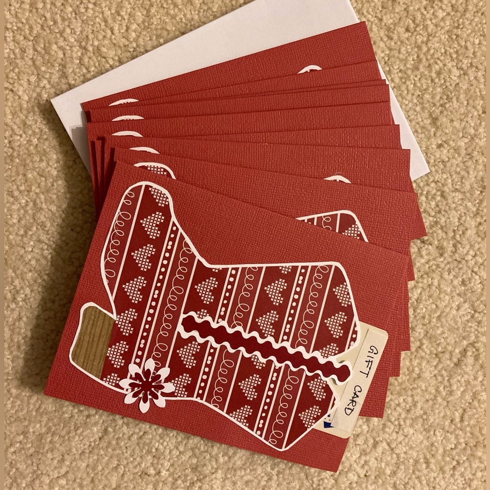 Gift card pockets / Christmas cards